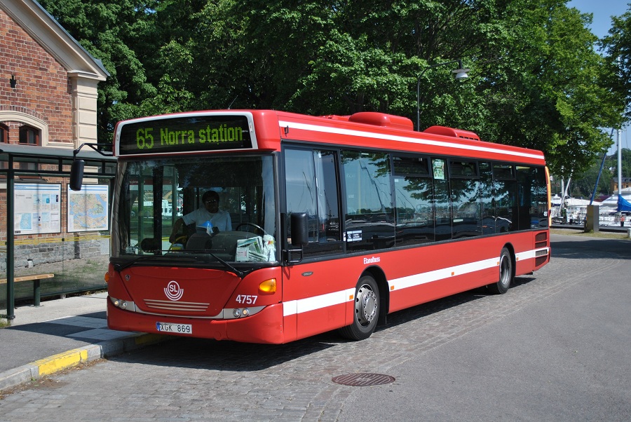 Stockholms slöaste buss...